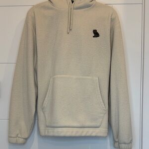 OVO Fleece Hoodie Cream Unisex Size Medium